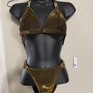 Gold Bikini Set